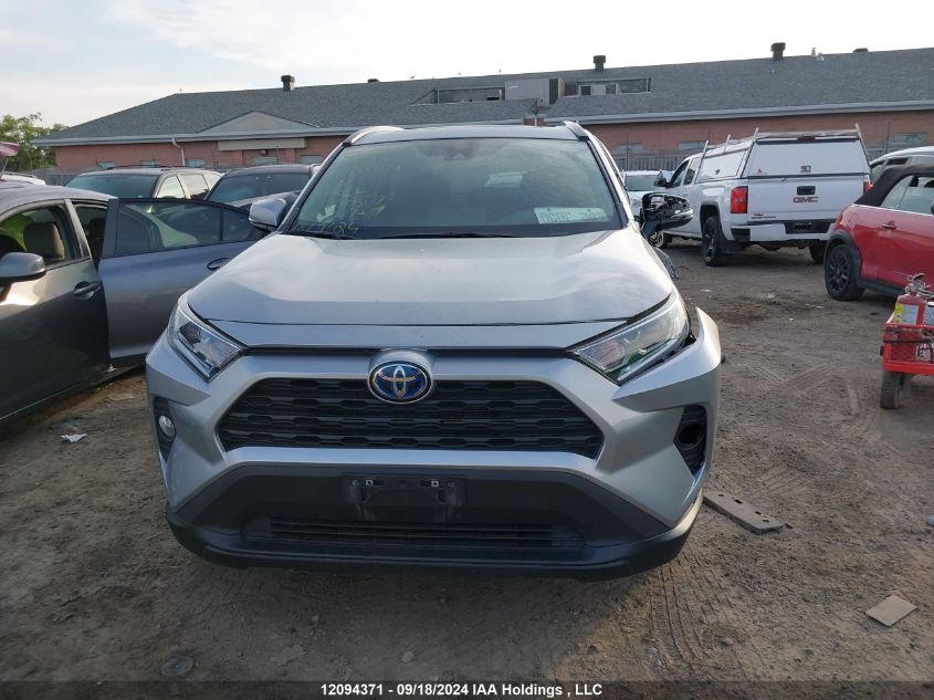 2021 Toyota Rav4 Hybrid VIN: 2T3RWRFV8MW106257 Lot: 12094371