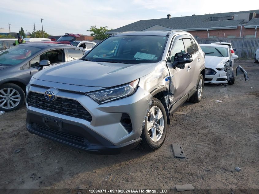 2021 Toyota Rav4 Hybrid VIN: 2T3RWRFV8MW106257 Lot: 12094371