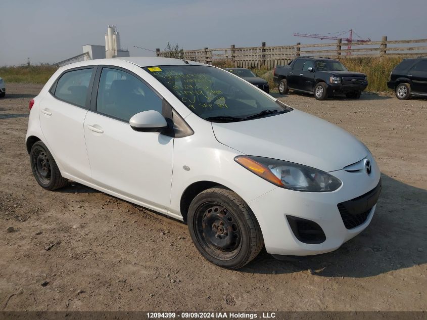 2013 Mazda Mazda2 VIN: JM1DE1KY2D0169602 Lot: 12094399