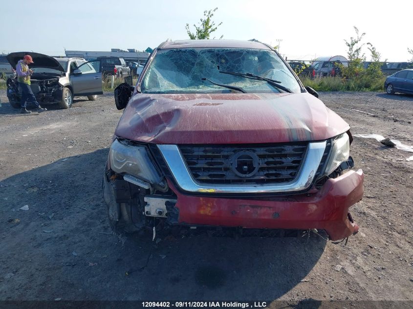 5N1DR2MM0JC610024 2018 Nissan Pathfinder S/Sv/Sl/Platinum