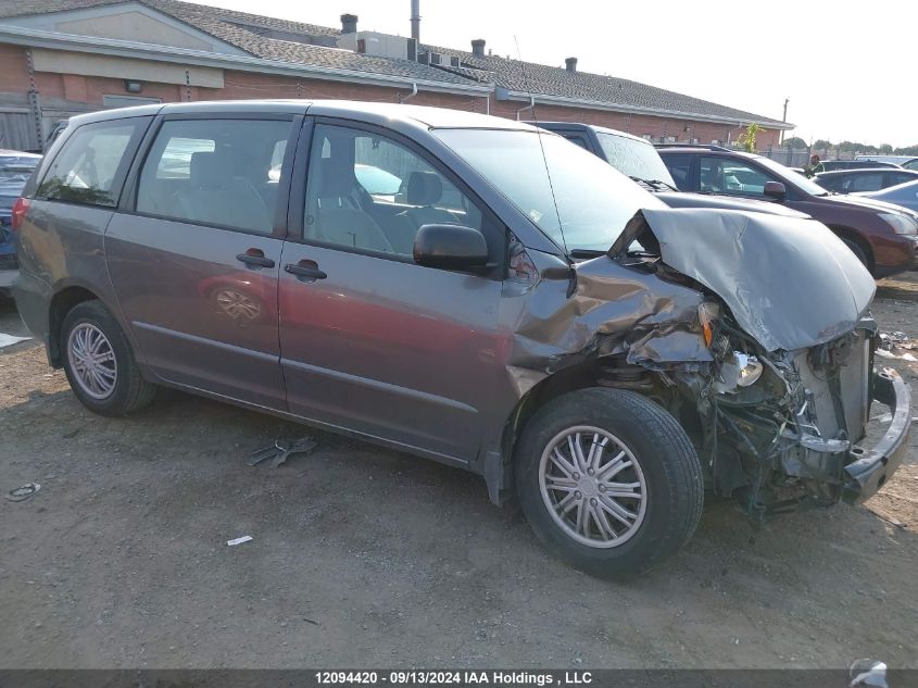 2005 Toyota Sienna Ce 7 Passenger/Ce 8 Passenger VIN: 5TDZA29C45S340785 Lot: 12094420
