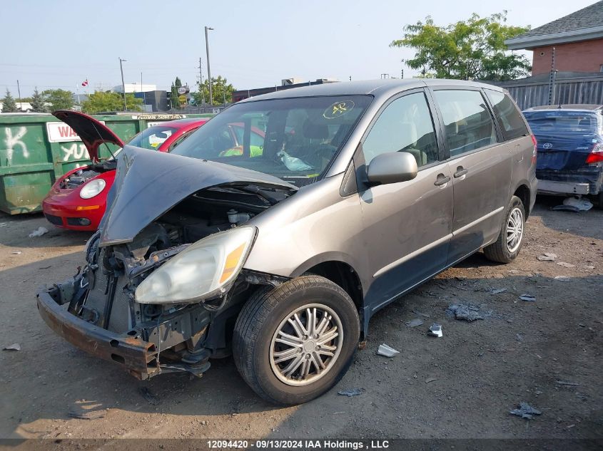2005 Toyota Sienna Ce 7 Passenger/Ce 8 Passenger VIN: 5TDZA29C45S340785 Lot: 12094420