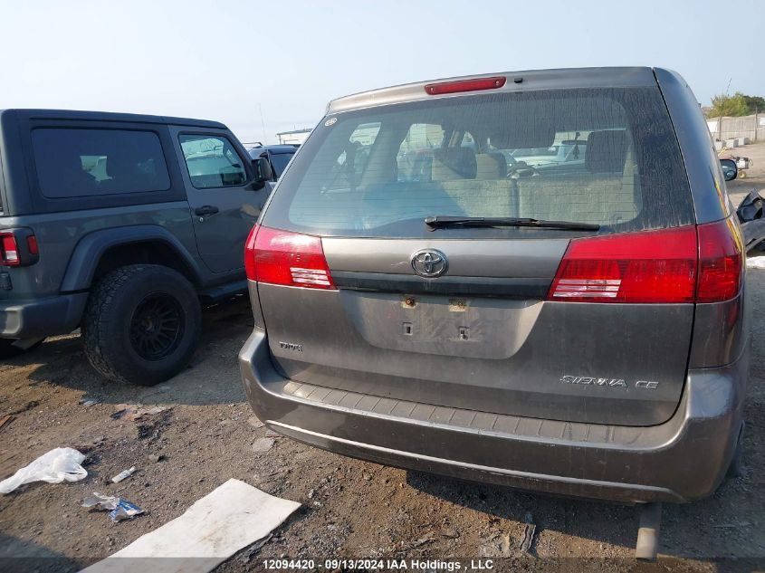 2005 Toyota Sienna Ce 7 Passenger/Ce 8 Passenger VIN: 5TDZA29C45S340785 Lot: 12094420