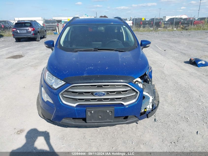 2020 Ford Ecosport Se VIN: MAJ6S3GL1LC363731 Lot: 12094444