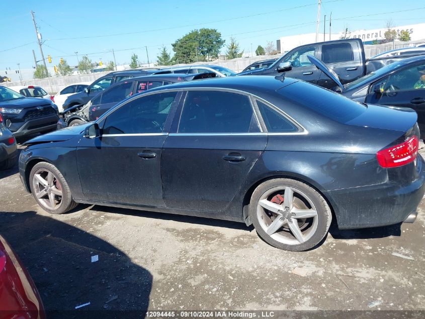 2011 Audi A4 VIN: WAUKFCFL9BN038193 Lot: 12094445