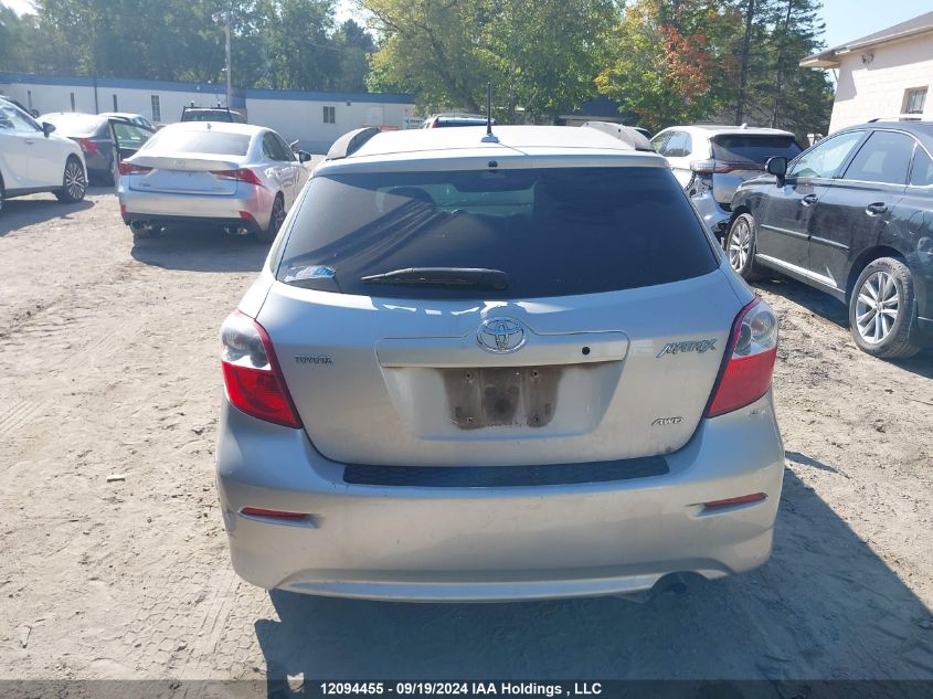 2009 Toyota Matrix VIN: 2T1LE40E19C011142 Lot: 12094455