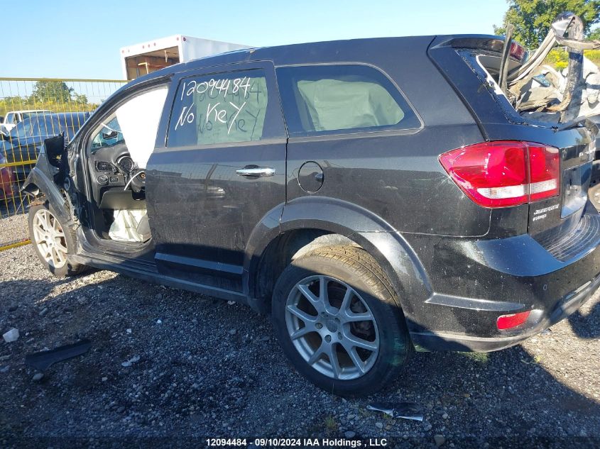 2013 Dodge Journey R/T VIN: 3C4PDDFG2DT657390 Lot: 12094484