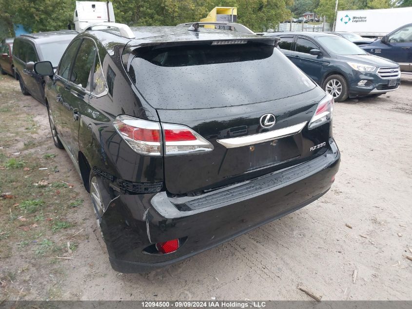 2015 Lexus Rx 350/Base/F Sport VIN: 2T2BK1BAXFC263296 Lot: 12094500