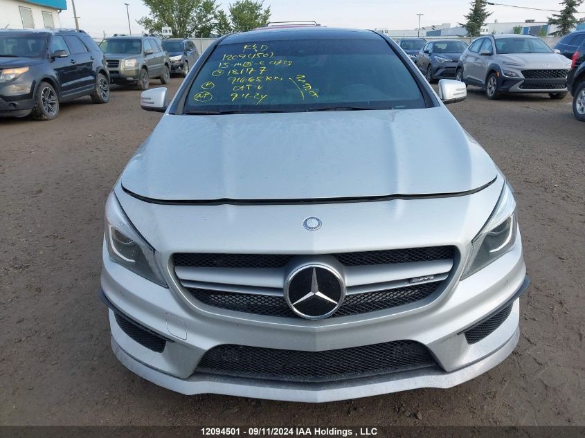 2015 Mercedes-Benz Cla-Class VIN: WDDSJ5CB7FN181177 Lot: 12094501