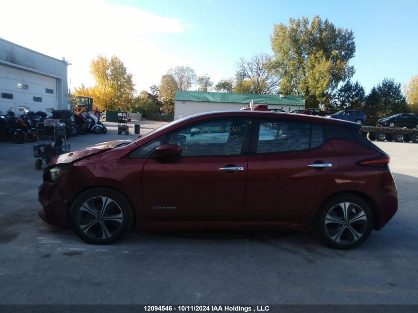 2019 Nissan Leaf S/Sl/Sv VIN: 1N4AZ1CP4KC301970 Lot: 12094546