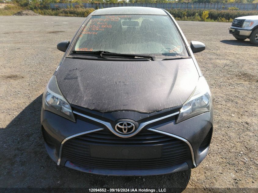 2015 Toyota Yaris VIN: VNKKTUD39FA032502 Lot: 12094552