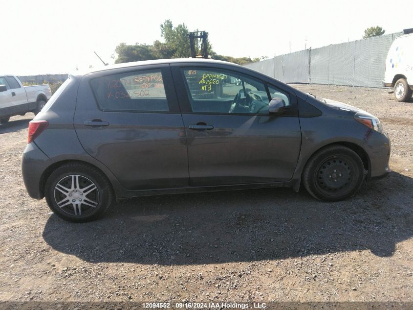2015 Toyota Yaris VIN: VNKKTUD39FA032502 Lot: 12094552
