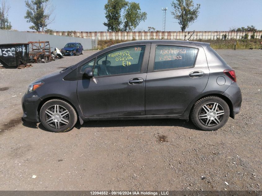 2015 Toyota Yaris VIN: VNKKTUD39FA032502 Lot: 12094552