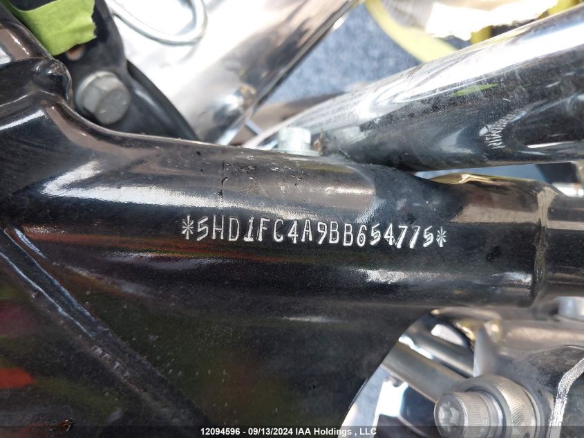 2011 Harley-Davidson Flhtcu VIN: 5HD1FC4A9BB654775 Lot: 12094596