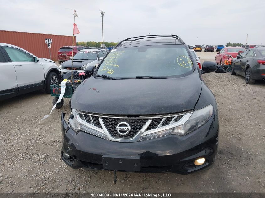 JN8AZ1MW0CW240069 2012 Nissan Murano Sl