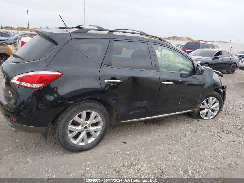 JN8AZ1MW0CW240069 2012 Nissan Murano Sl