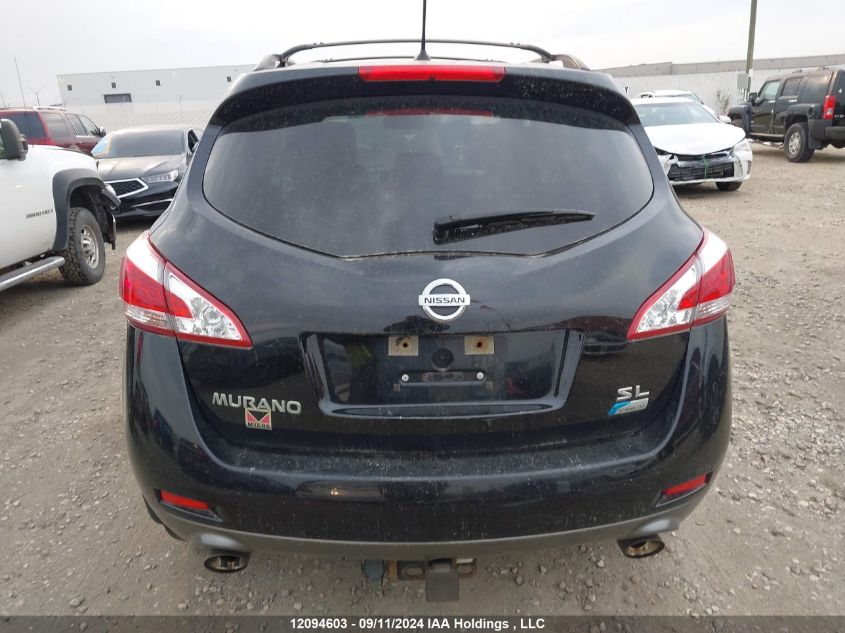 JN8AZ1MW0CW240069 2012 Nissan Murano Sl