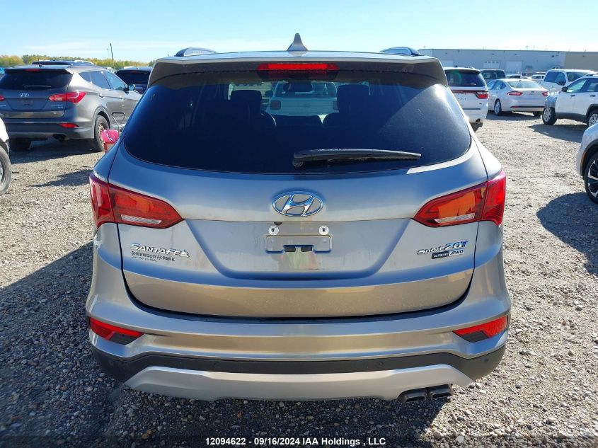 2018 Hyundai Santa Fe Sport 2.0T Ultimate VIN: 5XYZUDLA1JG515379 Lot: 12094622