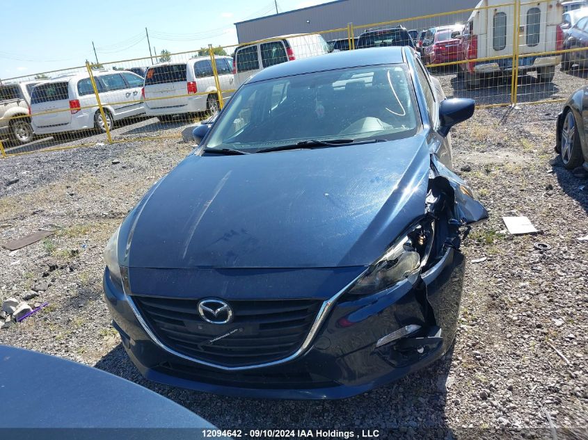 2014 Mazda Mazda3 VIN: JM1BM1U77E1165670 Lot: 12094642