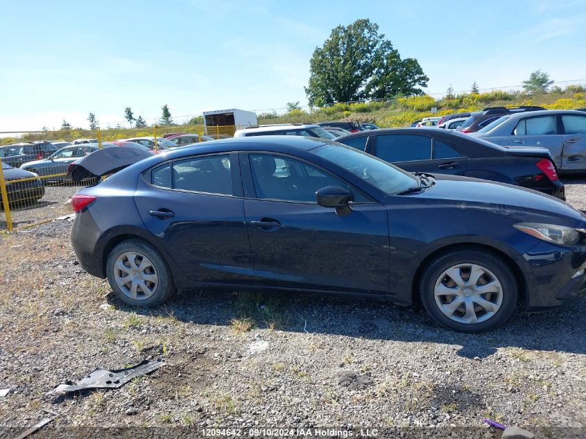 2014 Mazda Mazda3 VIN: JM1BM1U77E1165670 Lot: 12094642