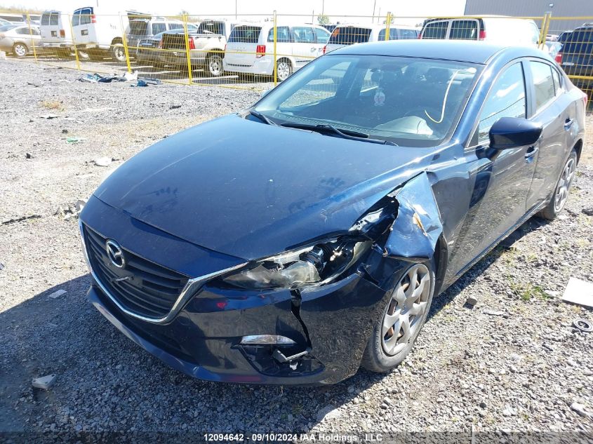 2014 Mazda Mazda3 VIN: JM1BM1U77E1165670 Lot: 12094642