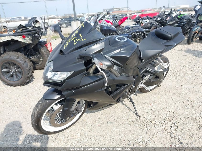 2008 Suzuki Gsx-R600 VIN: JS1GN7EA782105249 Lot: 12094649