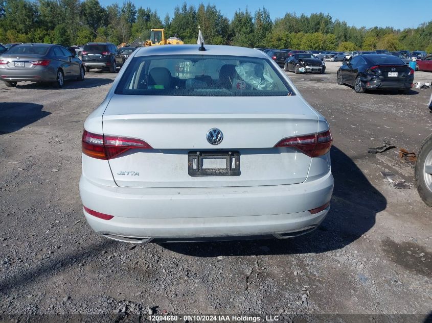 2019 Volkswagen Jetta VIN: 3VWG57BU9KM096121 Lot: 12094660