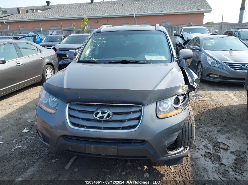 2010 Hyundai Santa Fe Se VIN: 5NMSHDAG4AH396973 Lot: 12094661