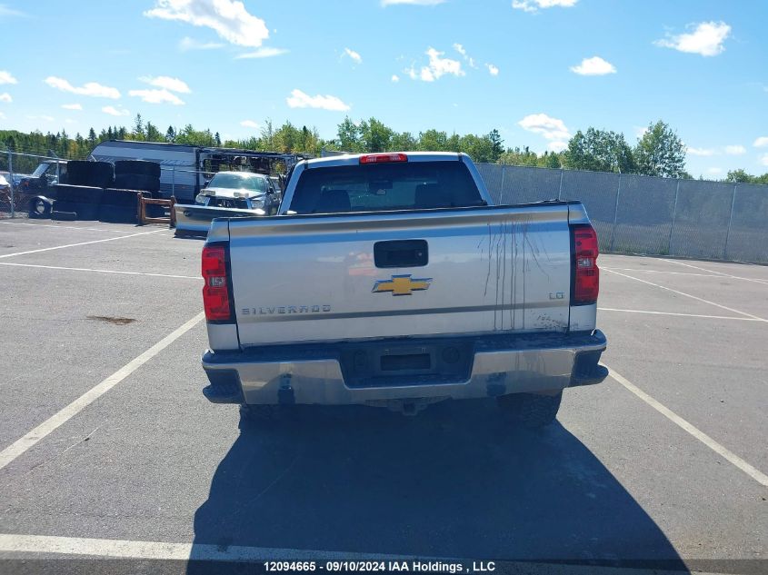 2019 Chevrolet Silverado 1500 Ld VIN: 2GCVKPEC3K1176351 Lot: 12094665