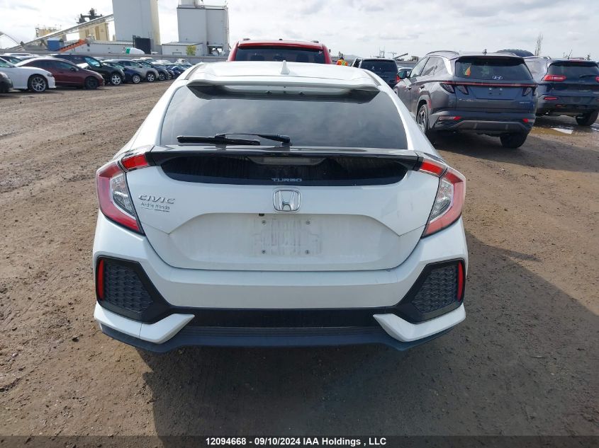 SHHFK7H25HU300454 2017 Honda Civic Hatchback