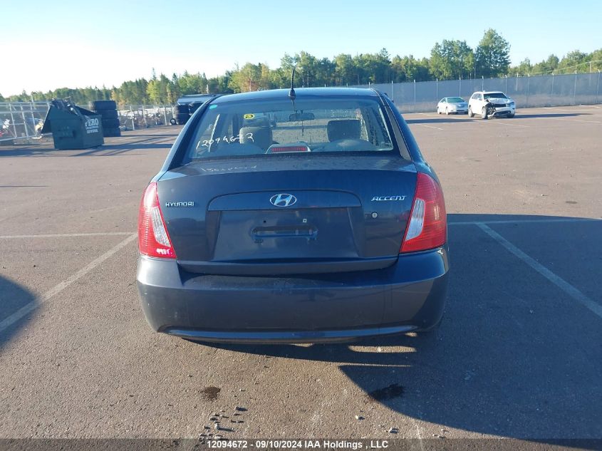 KMHCN45C59U331537 2009 Hyundai Accent Gls