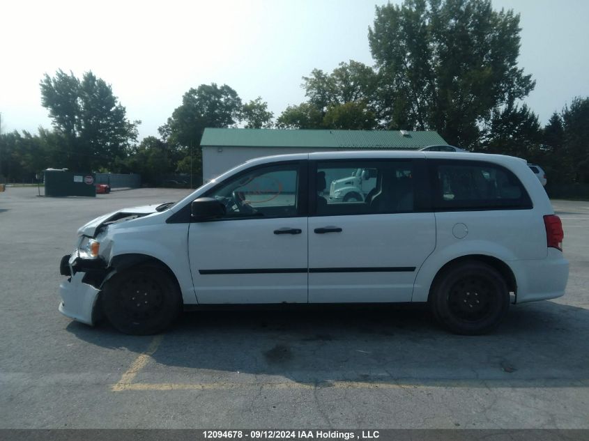 2C4RDGBGXER335875 2014 Dodge Grand Caravan Se