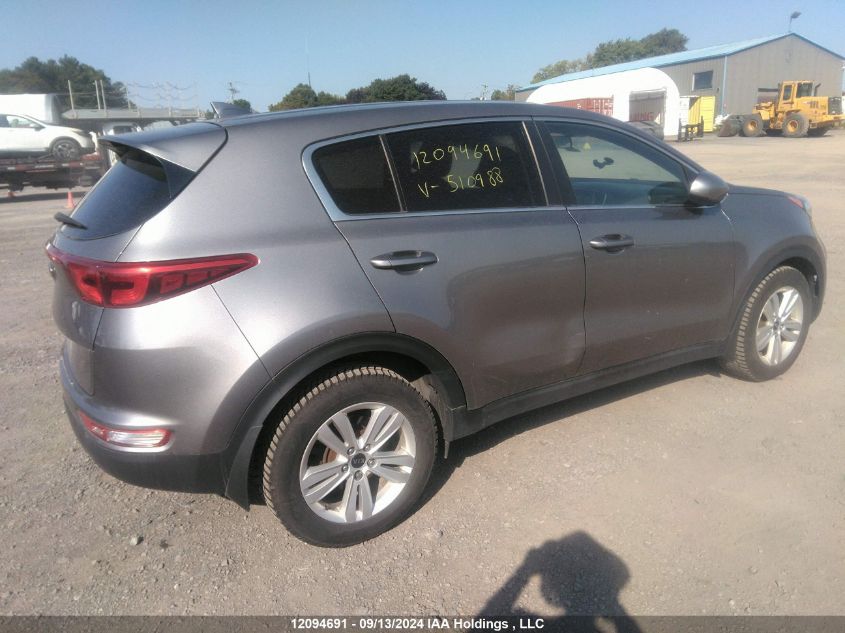 2019 Kia Sportage VIN: KNDPM3AC6K7510988 Lot: 12094691