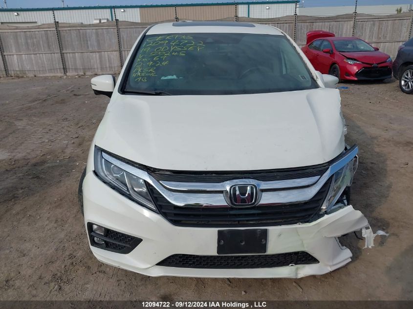 2019 Honda Odyssey VIN: 5FNRL6H41KB500245 Lot: 12094722