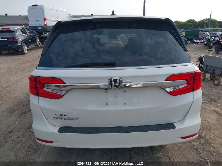 2019 Honda Odyssey VIN: 5FNRL6H41KB500245 Lot: 12094722