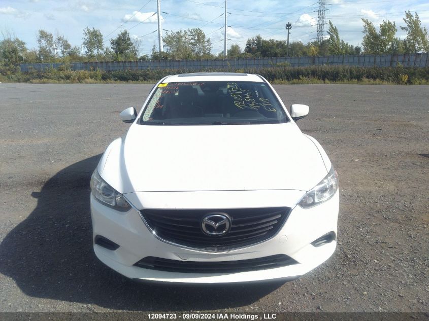 2017 Mazda 6 Touring VIN: JM1GL1V50H1148445 Lot: 12094723