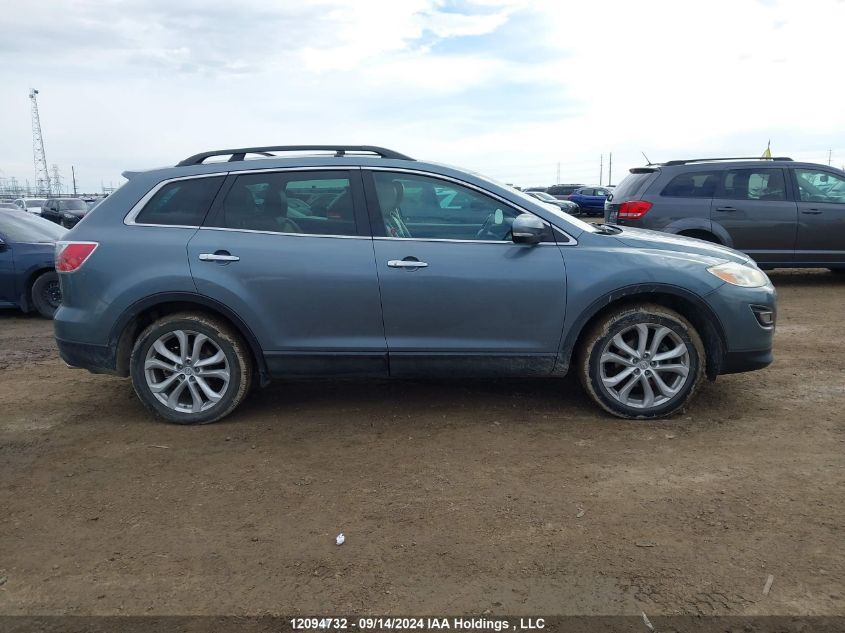 2012 Mazda Cx-9 Grand Touring VIN: JM3TB3DV9C0336949 Lot: 12094732