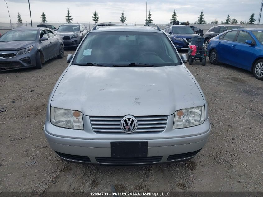 2004 Volkswagen Jetta Wagon VIN: WVWSL61JX4W159525 Lot: 12094733