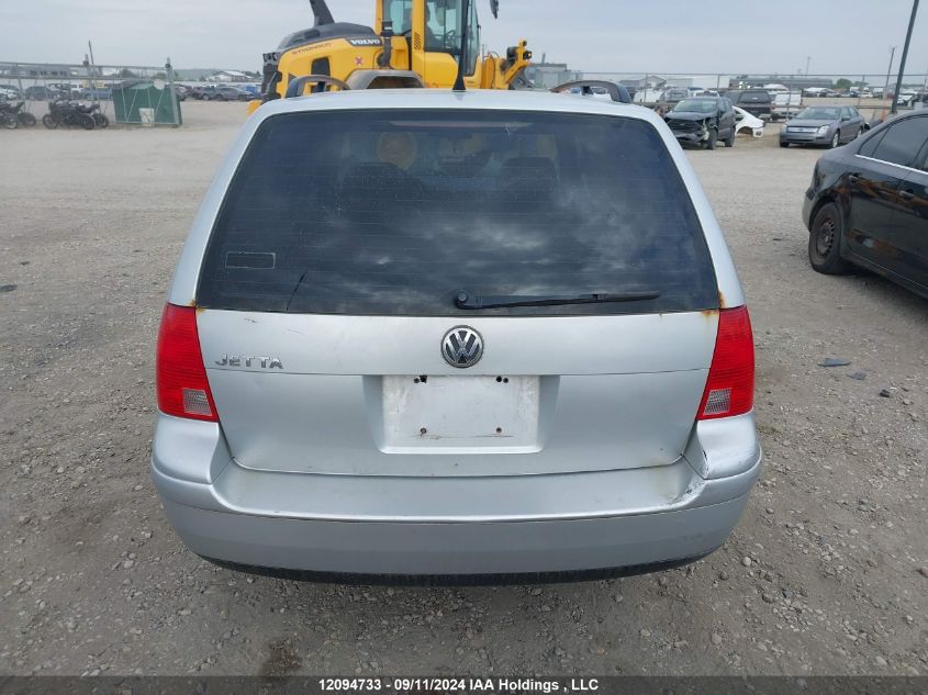 2004 Volkswagen Jetta Wagon VIN: WVWSL61JX4W159525 Lot: 12094733