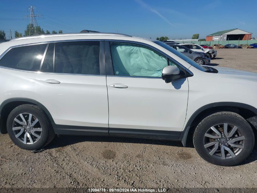 2022 Honda Pilot VIN: 5FNYF6H72NB505603 Lot: 12094778