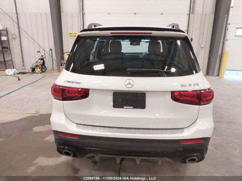 2022 Mercedes-Benz Glb Amg 35 4Matic VIN: W1N4M5BB8NW203314 Lot: 12094786