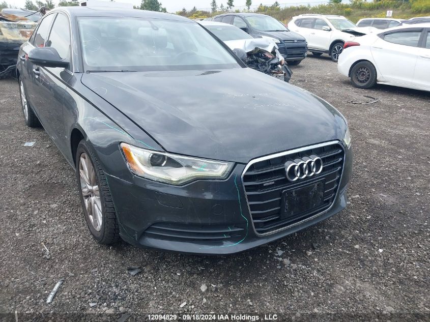 2012 Audi A6 VIN: WAUFGCFC4CN049389 Lot: 12094829