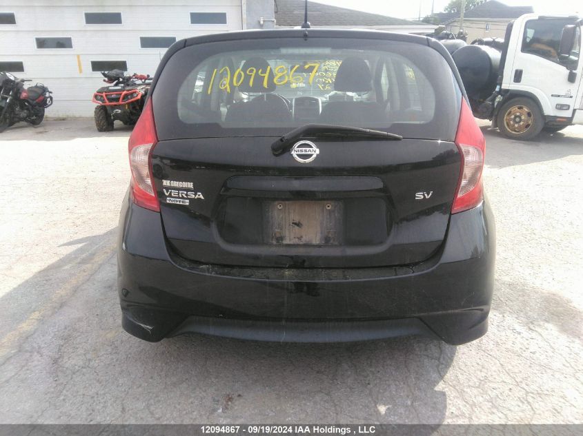 2019 Nissan Versa Note S/Sr/Sv VIN: 3N1CE2CP7KL360619 Lot: 12094867