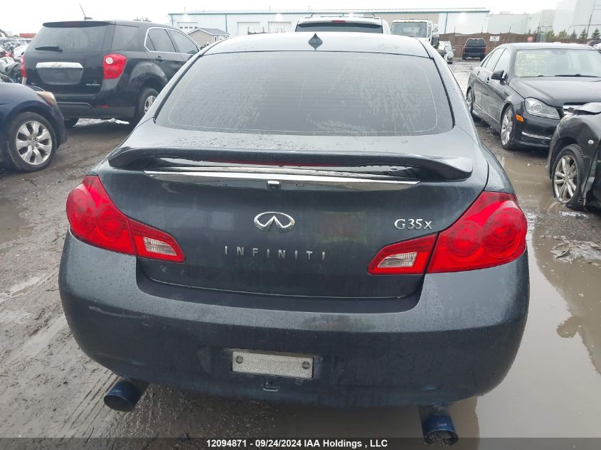 2007 Infiniti G35X VIN: JNKBV61F27M818704 Lot: 12094871