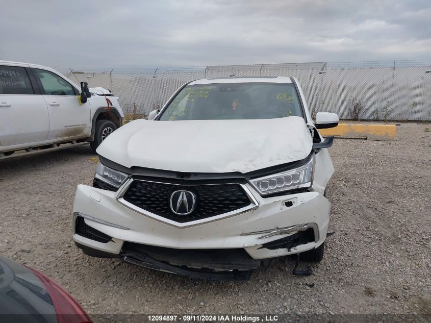 2017 Acura Mdx VIN: 5FRYD4H40HB500158 Lot: 12094897