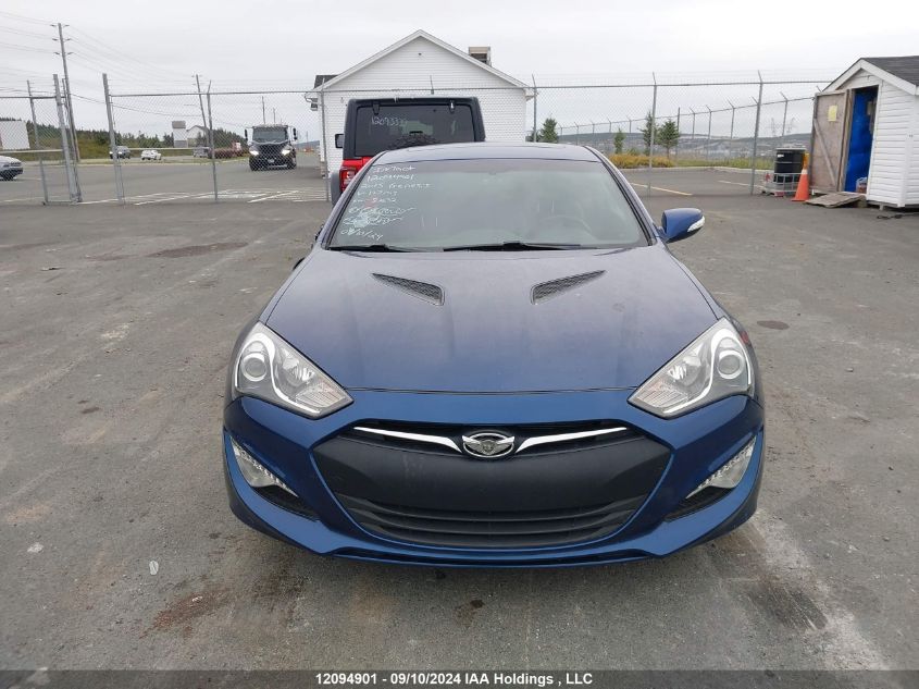 2015 Hyundai Genesis Coupe 3.8L/3.8 R-Spec/3.8 Ult VIN: KMHHU6KJ7FU127793 Lot: 12094901