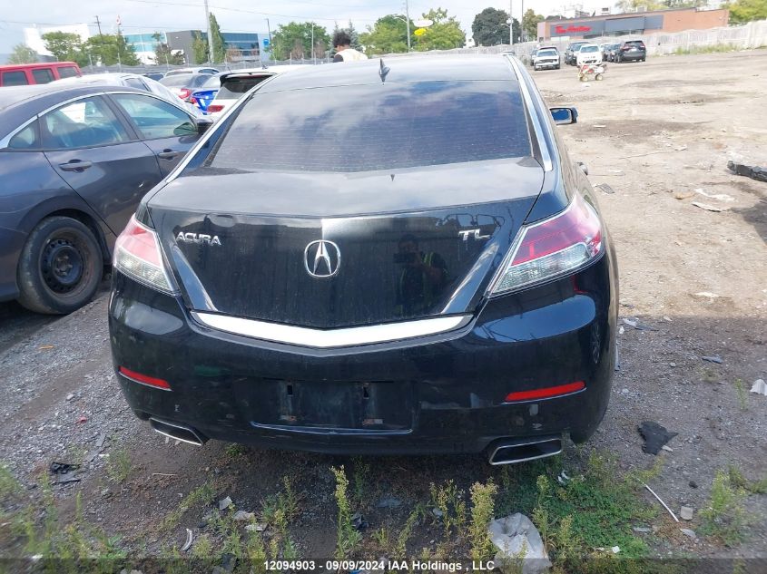 2012 Acura Tl VIN: 19UUA8F24CA800080 Lot: 12094903