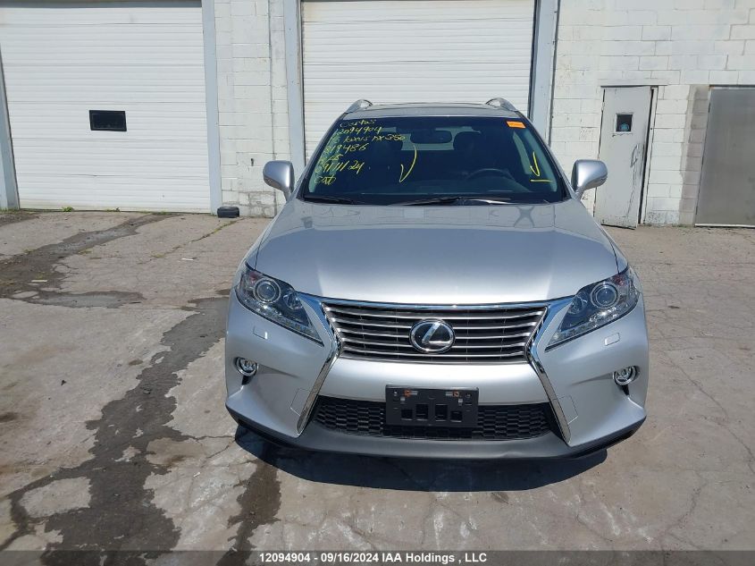 2015 Lexus Rx 350/Base/F Sport VIN: 2T2BK1BA0FC319486 Lot: 12094904