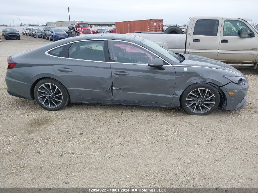 2021 Hyundai Sonata Limited VIN: 5NPEH4J2XMH120256 Lot: 12094922