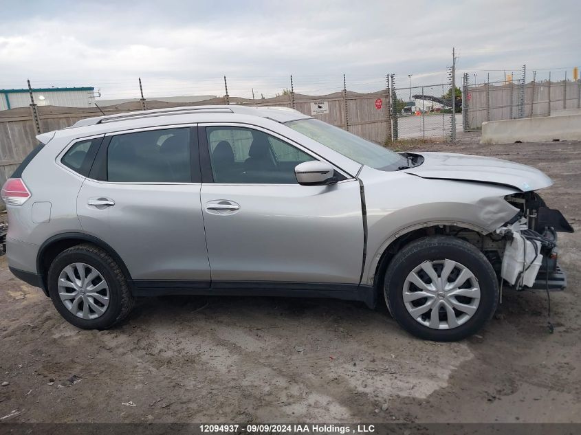 2016 Nissan Rogue VIN: 5N1AT2MT2GC830897 Lot: 12094937